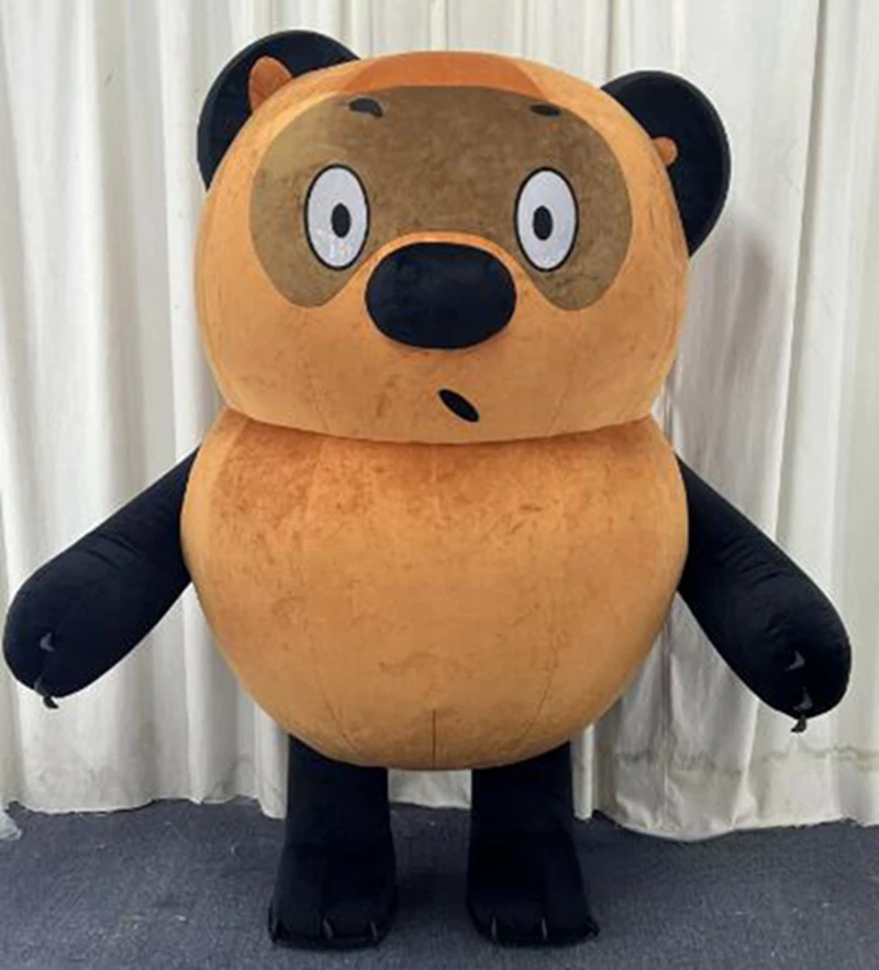 Brown Black Bear Inflatable Ma - Suits ulasan dan harga